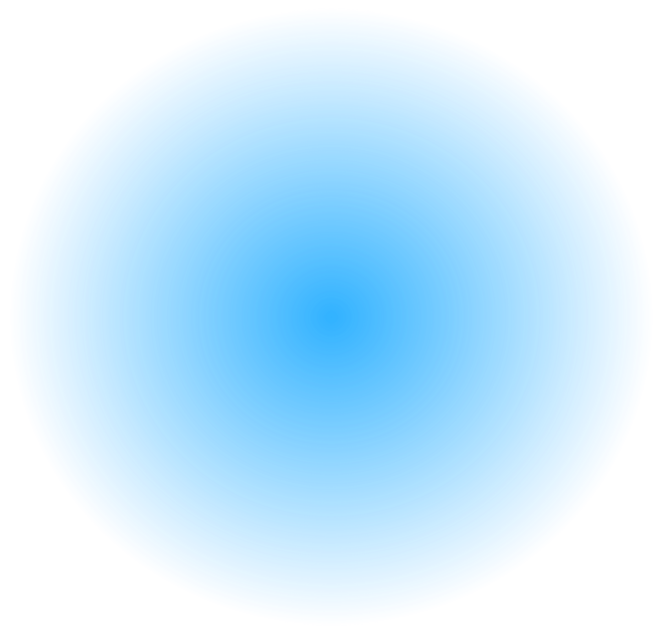 brilho azul